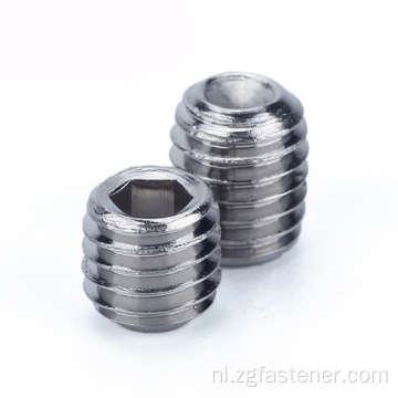 DIN916 Hexagon Socket Set -schroeven met bekerpunt